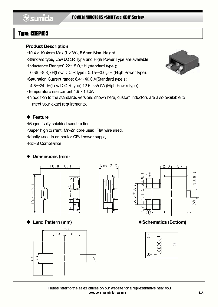 CDEP10506_4137987.PDF Datasheet