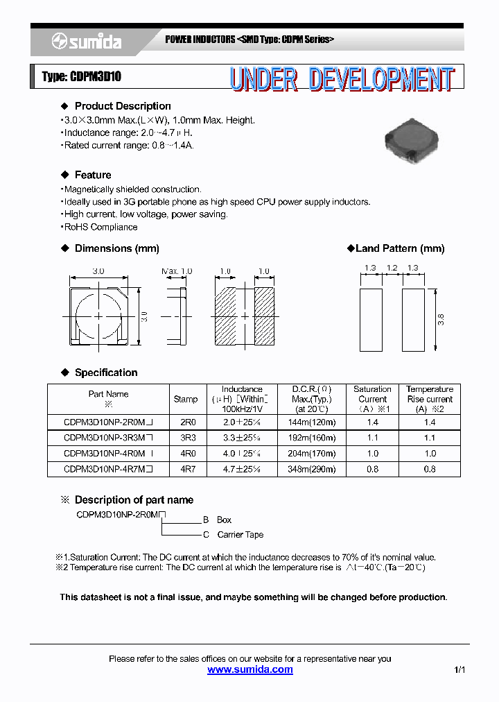 CDPM3D10NP-4R0M_4137911.PDF Datasheet
