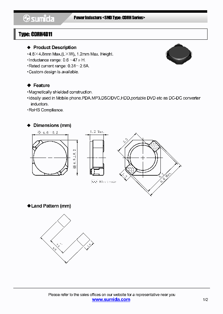 CDRH4D11NP-R60NC_4137716.PDF Datasheet