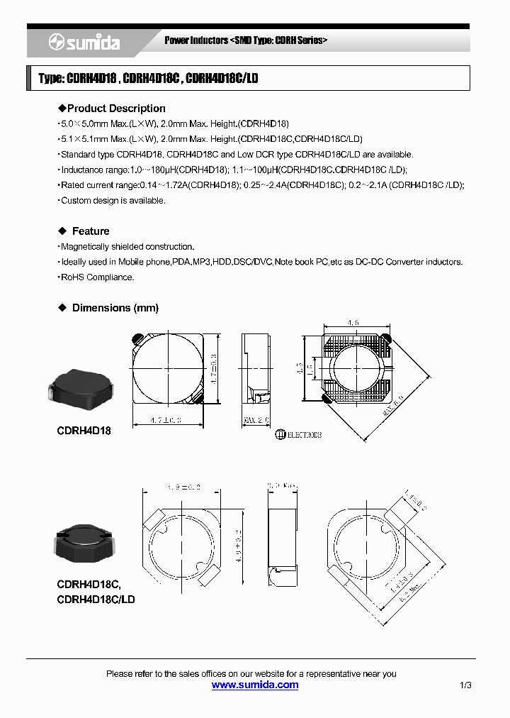 CDRH4D1807_4137697.PDF Datasheet