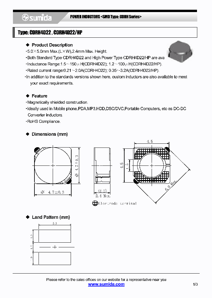 CDRH4D2206_4137694.PDF Datasheet