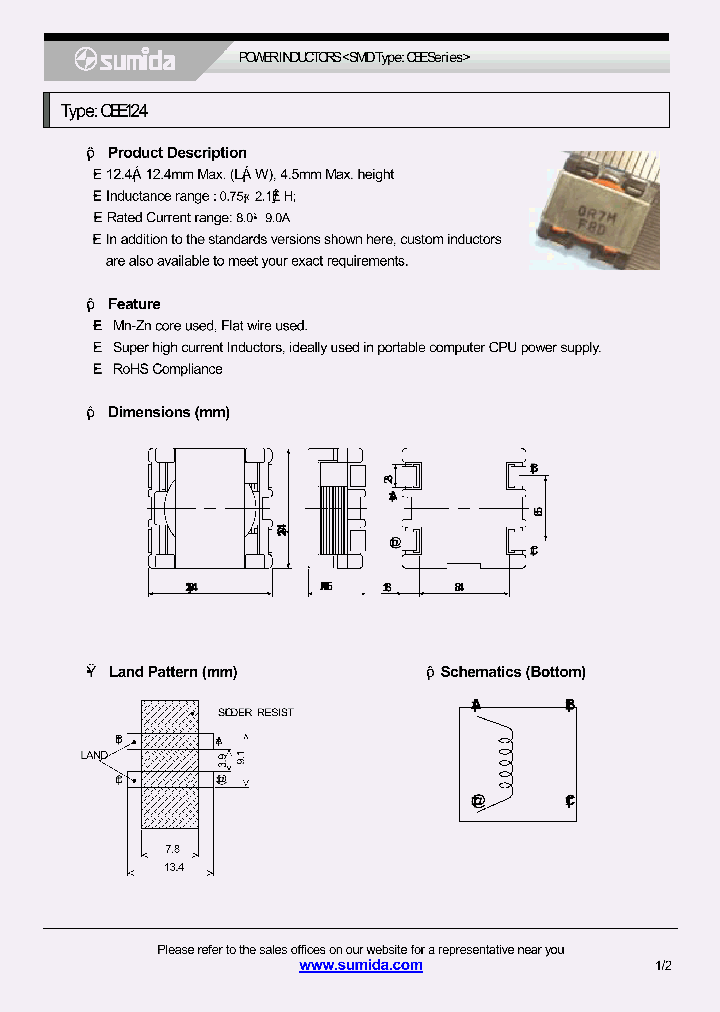 CEE124NP-0R7MB_4137164.PDF Datasheet