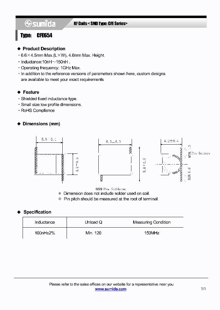 CFE654_4144921.PDF Datasheet