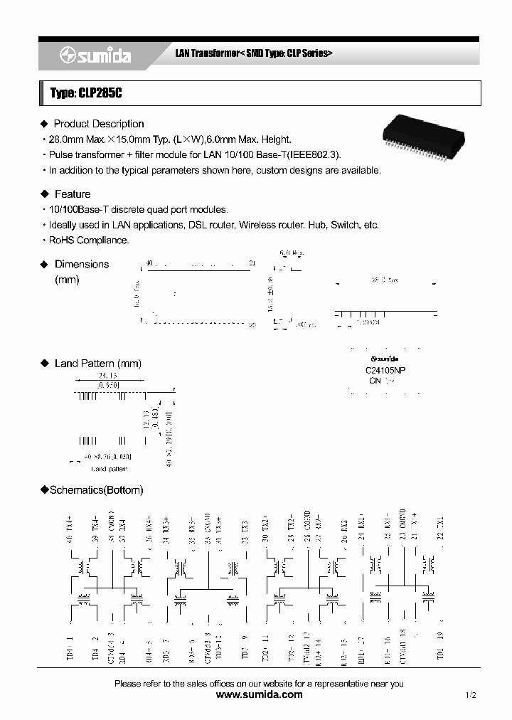 CLP285C_4137387.PDF Datasheet