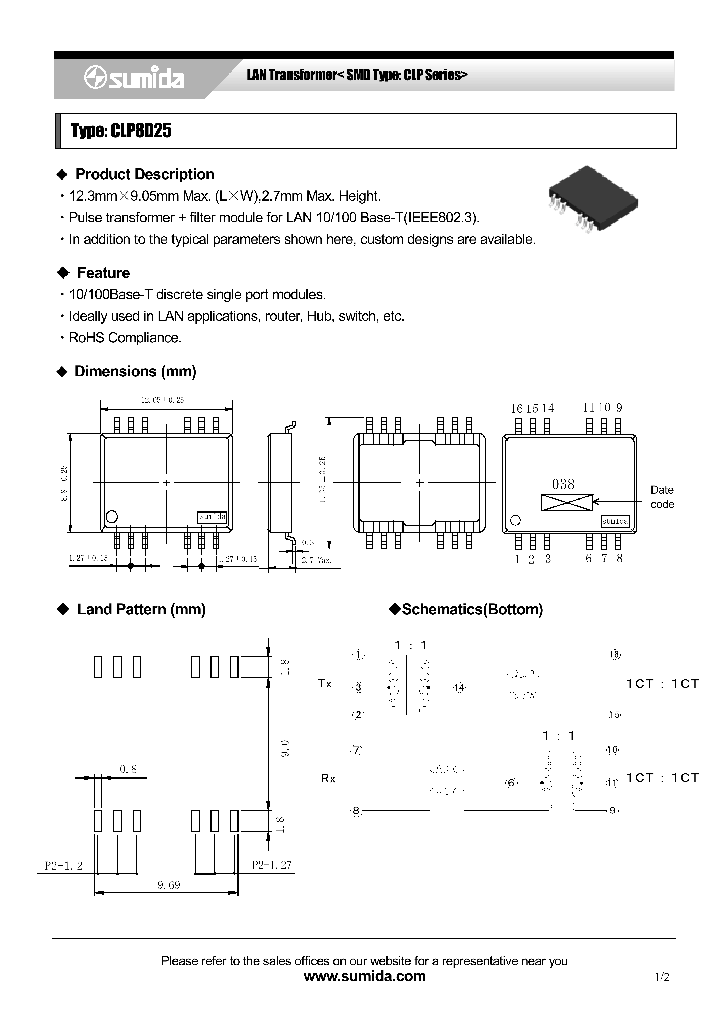 CLP8D25_4137385.PDF Datasheet