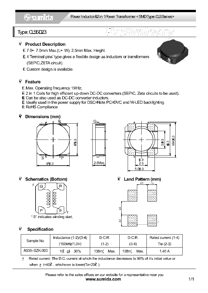 CLS6D23_4137353.PDF Datasheet