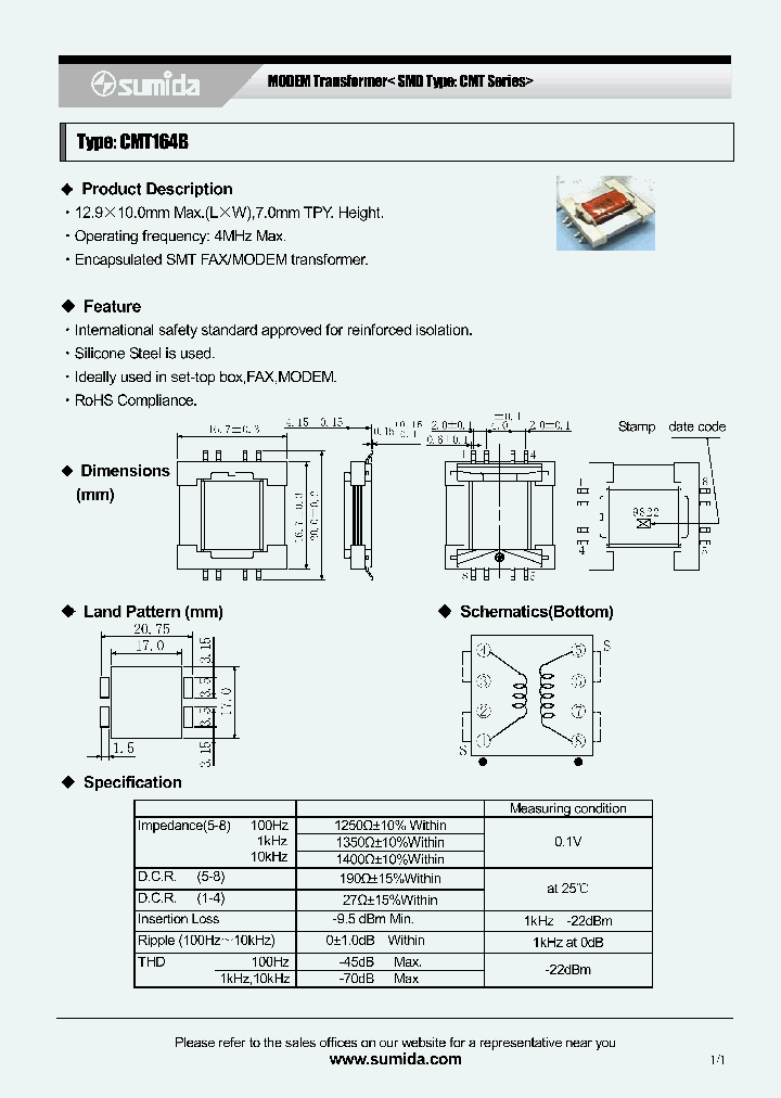 CMT164B_4136808.PDF Datasheet