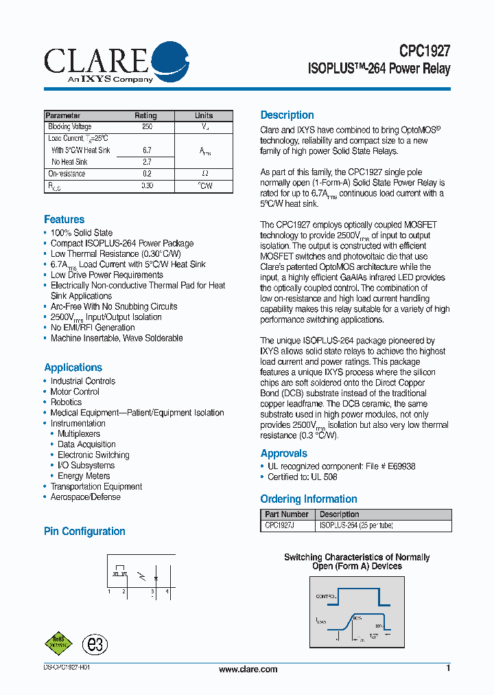 CPC1927_4120390.PDF Datasheet