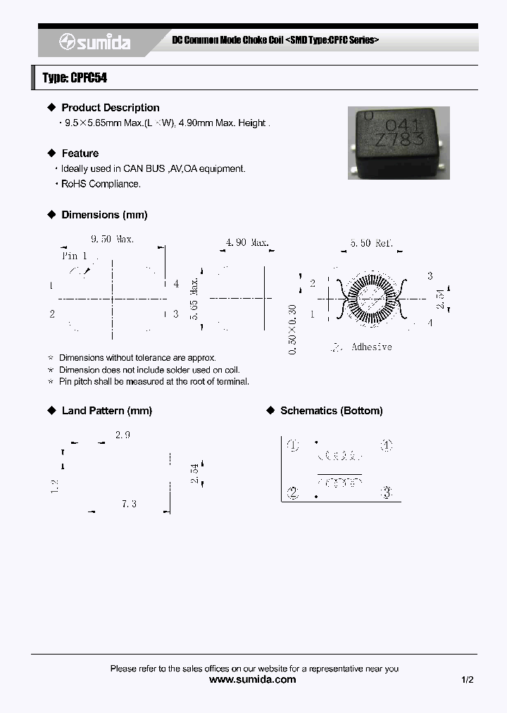 CPFC54-250C_4136790.PDF Datasheet