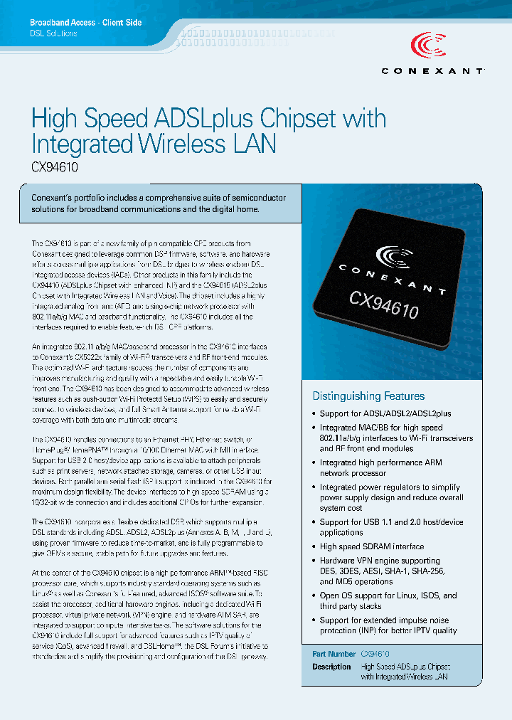 CX94610_4132131.PDF Datasheet