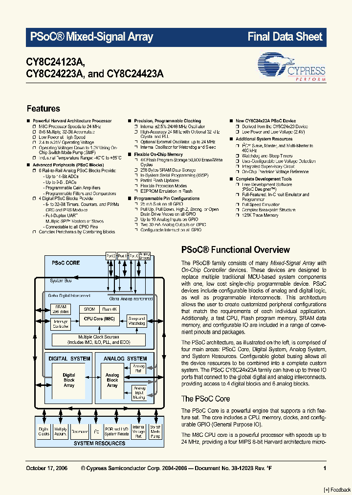 CY8C24000A-24PVXI_4150266.PDF Datasheet