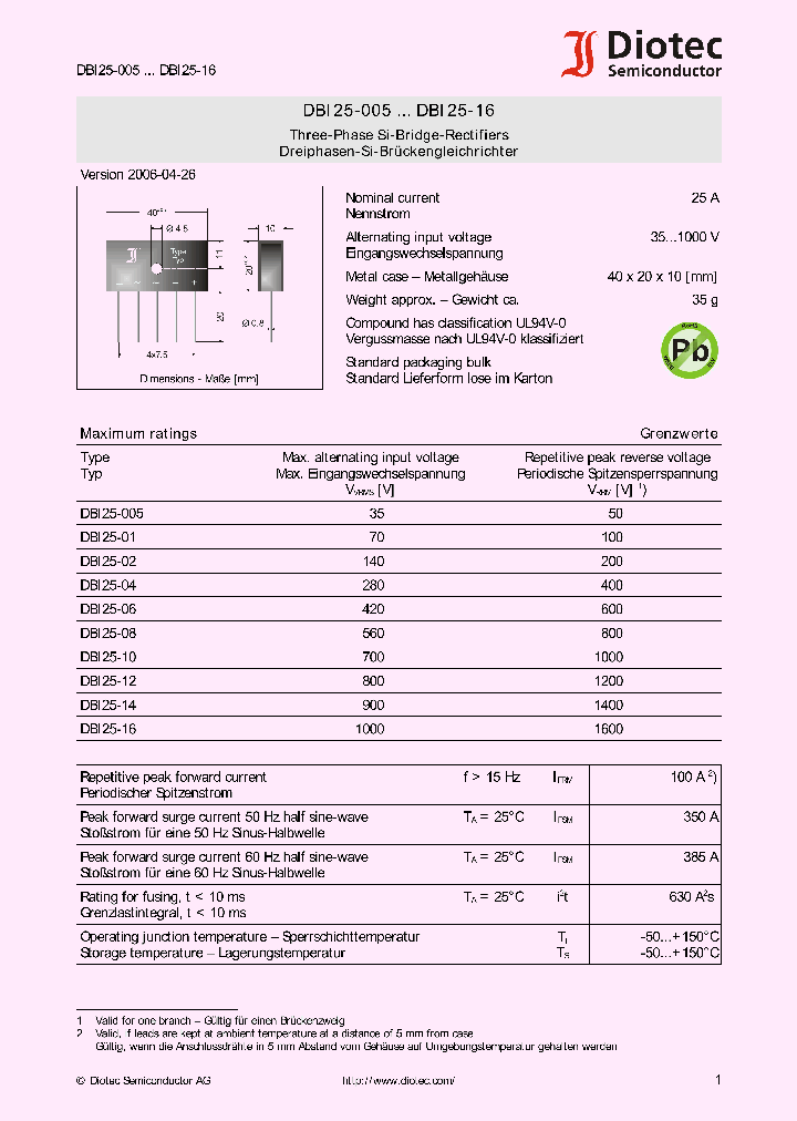 DBI25-00507_4123204.PDF Datasheet