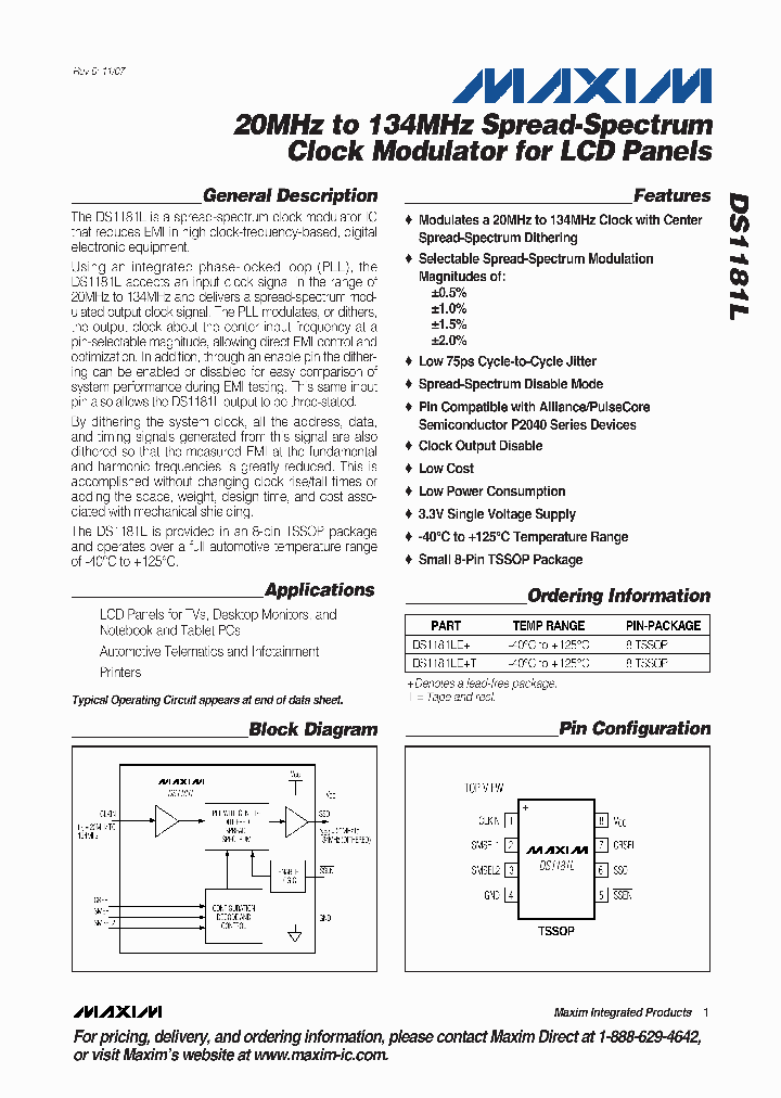 DS1181L_4110360.PDF Datasheet