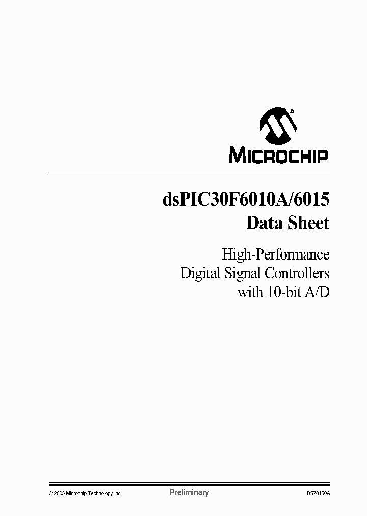 DSPIC30F6015_4107504.PDF Datasheet