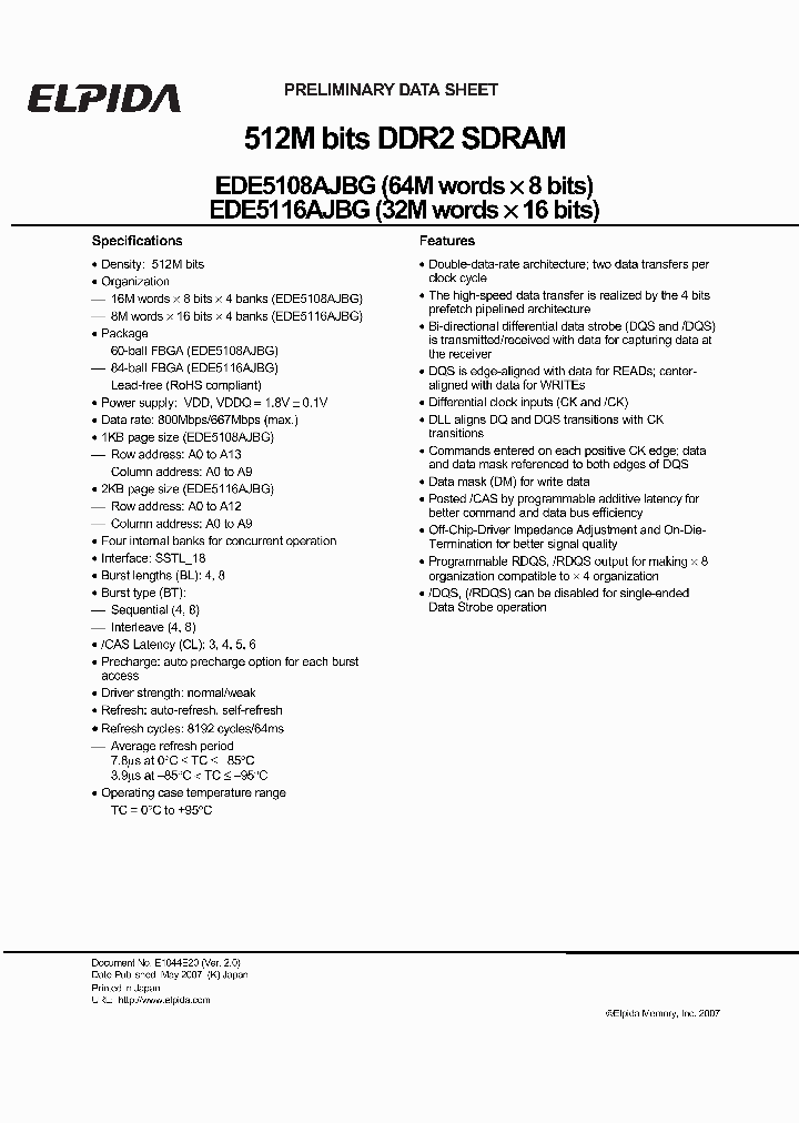 EDE5116AJBG_4131366.PDF Datasheet