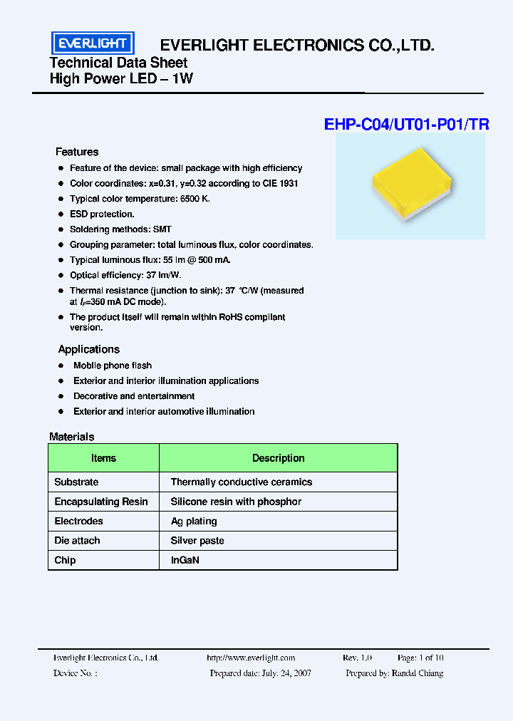 EHP-C04_4135469.PDF Datasheet