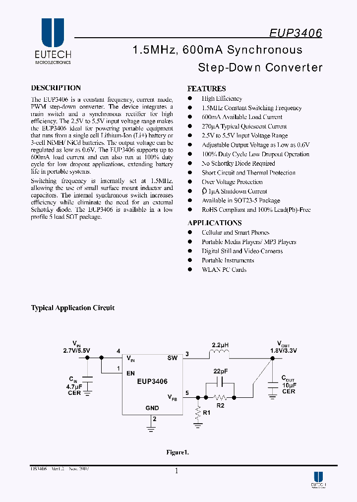 EUP3406VIR1_4129151.PDF Datasheet