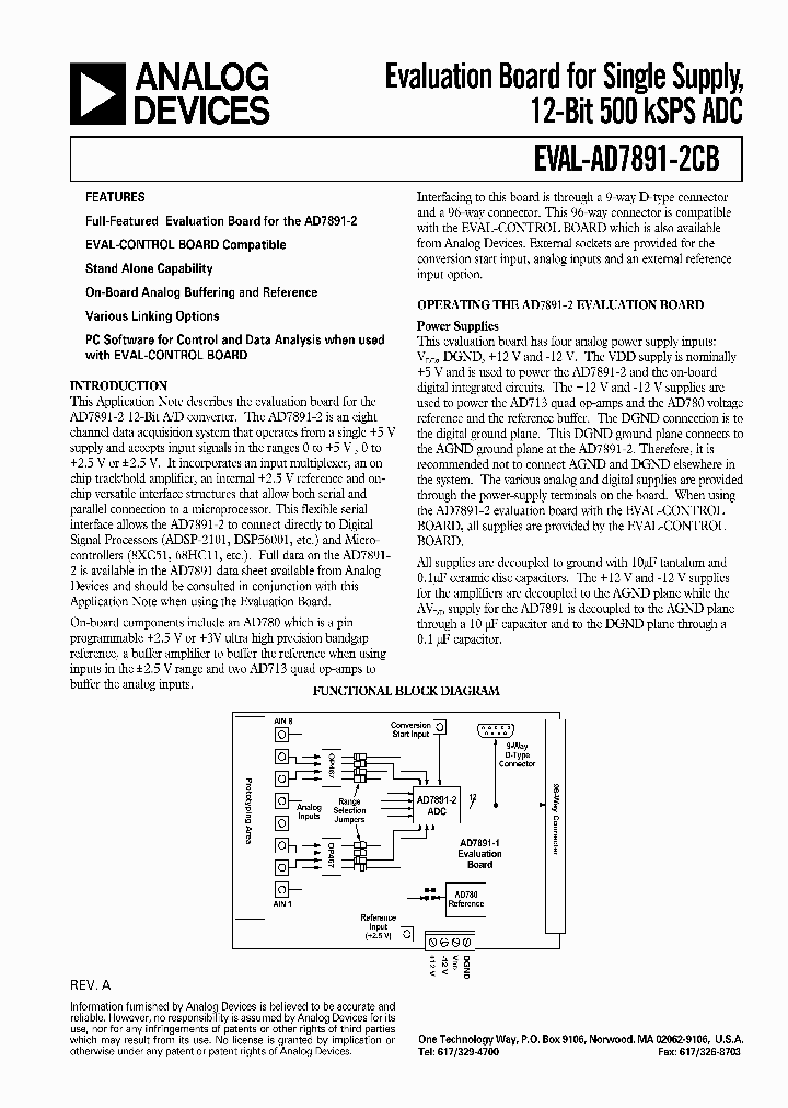EVAL-AD7891-2CB_4137274.PDF Datasheet