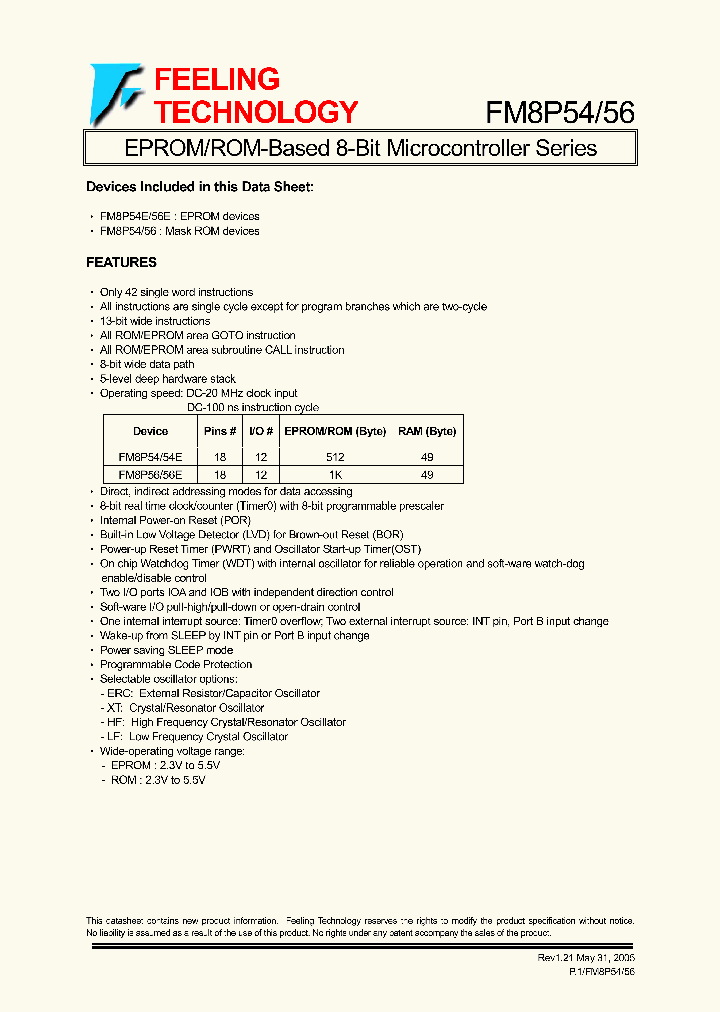 FM8P54_4116479.PDF Datasheet