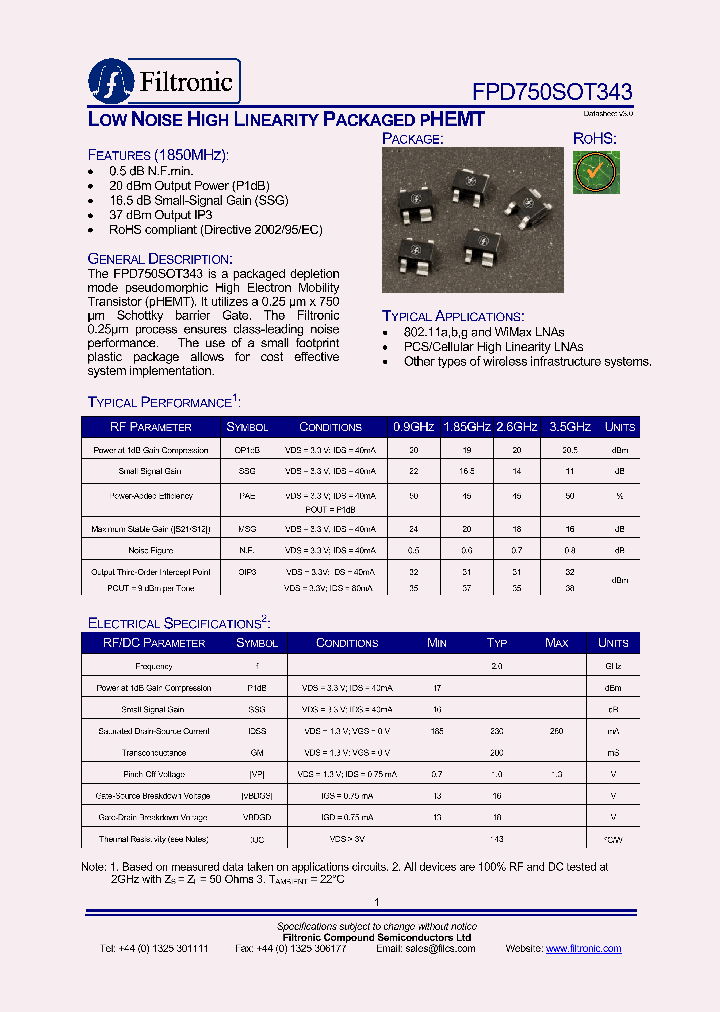 FPD750SOT343CE_4139902.PDF Datasheet