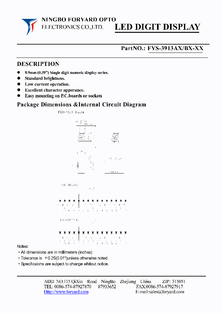 FYS-3913BX_4140349.PDF Datasheet