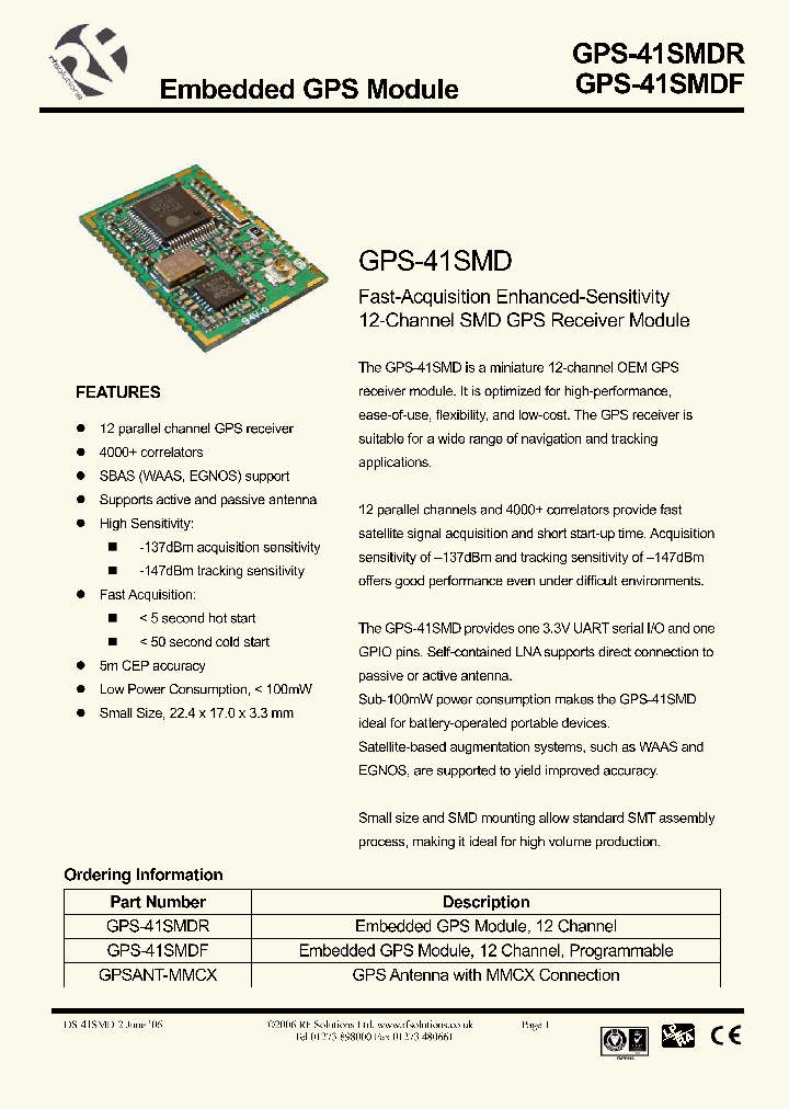 GPSANT-MMCX_4144950.PDF Datasheet