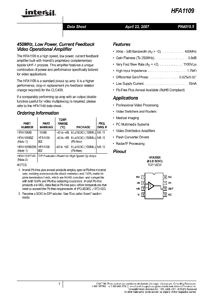 HFA110907_4138945.PDF Datasheet