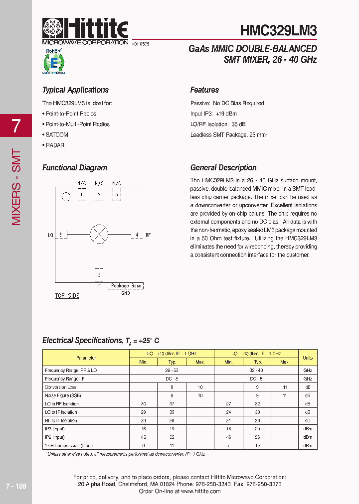HMC329LM306_4138623.PDF Datasheet