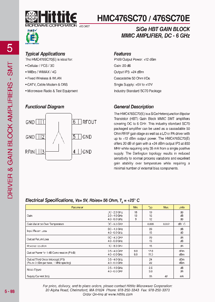 HMC476SC70_4106088.PDF Datasheet