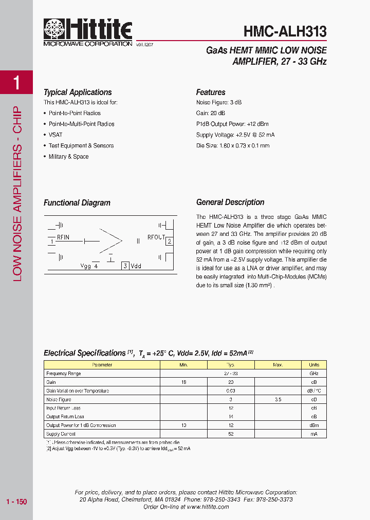 HMC-ALH313_4160762.PDF Datasheet