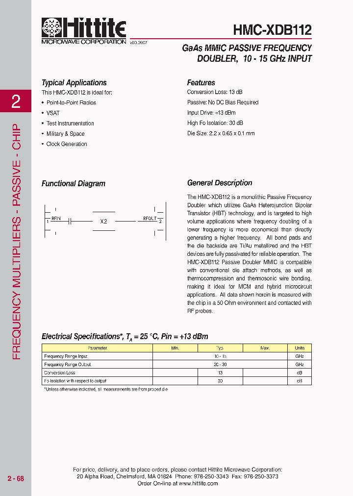 HMC-XDB112_4136451.PDF Datasheet
