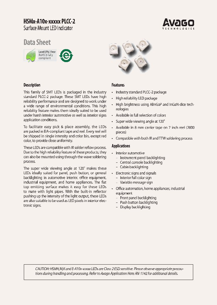 HSMD-A100-J00J1_4110251.PDF Datasheet