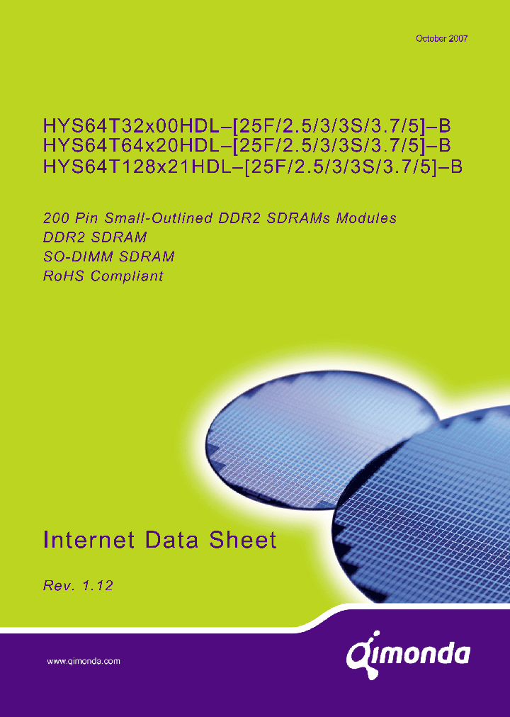 HYS64T32X00HDL07_4122336.PDF Datasheet