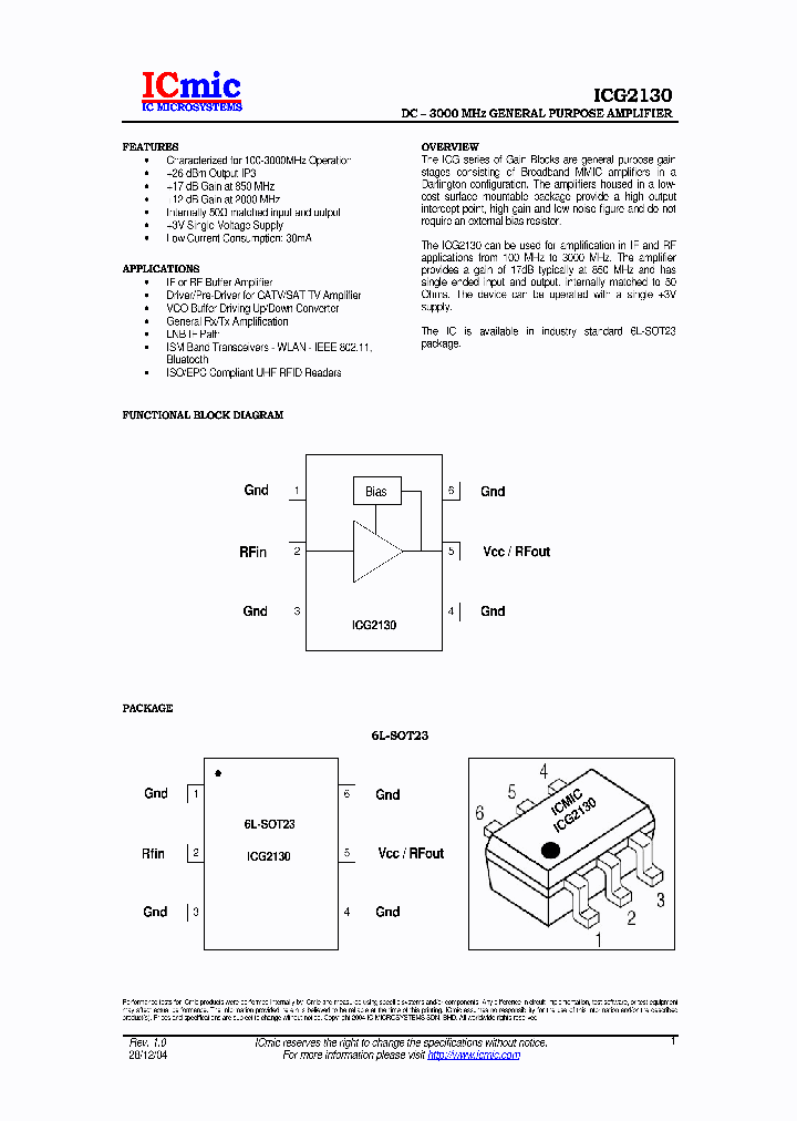 ICG2130-EVAL_4130235.PDF Datasheet