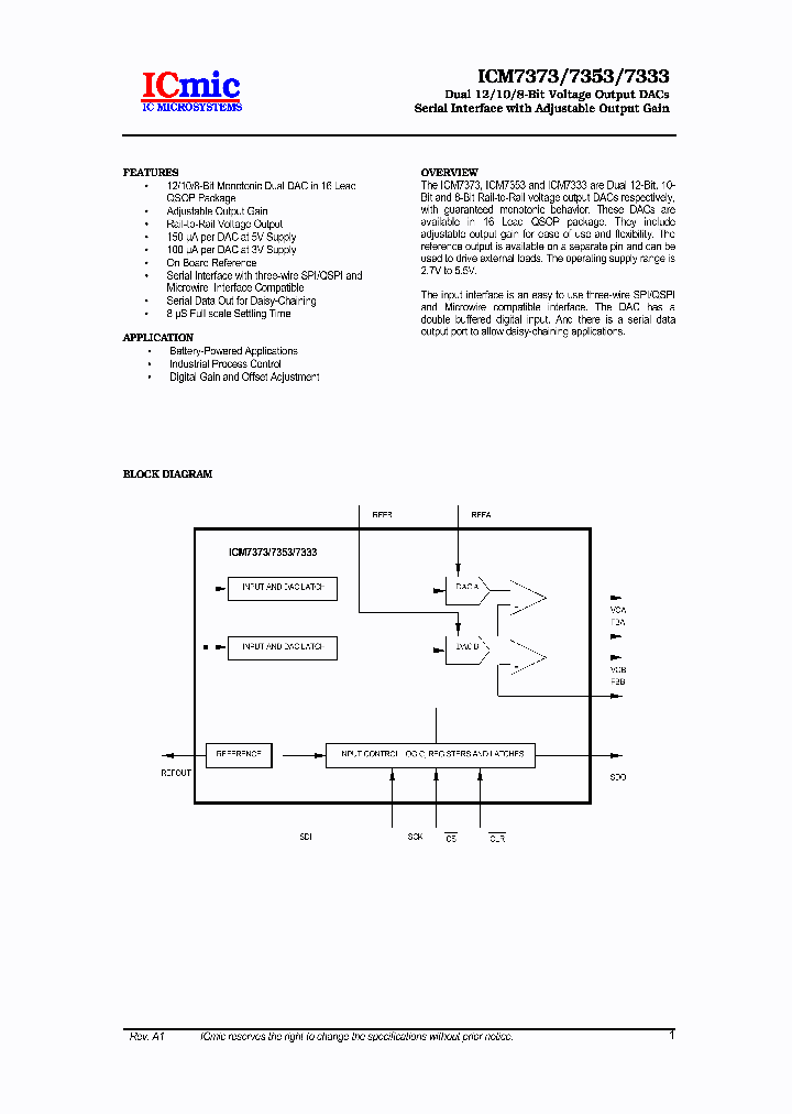 ICM7373Q_4130188.PDF Datasheet