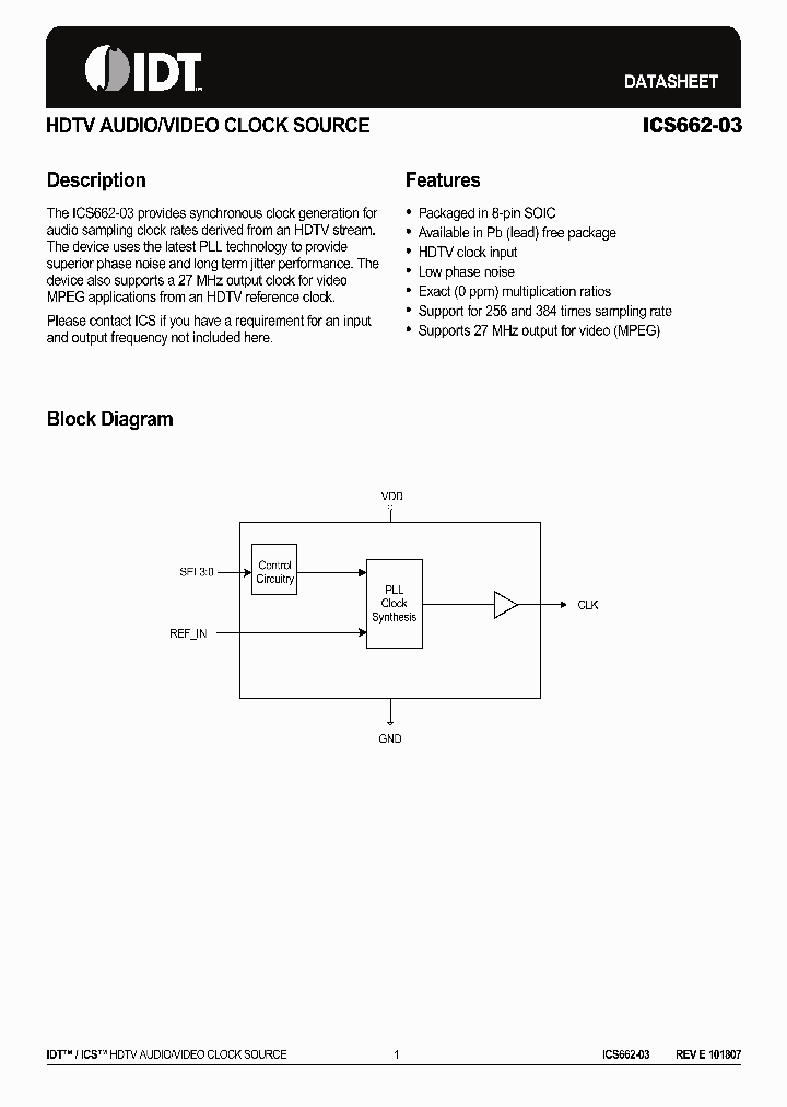 ICS662M-03_4135211.PDF Datasheet