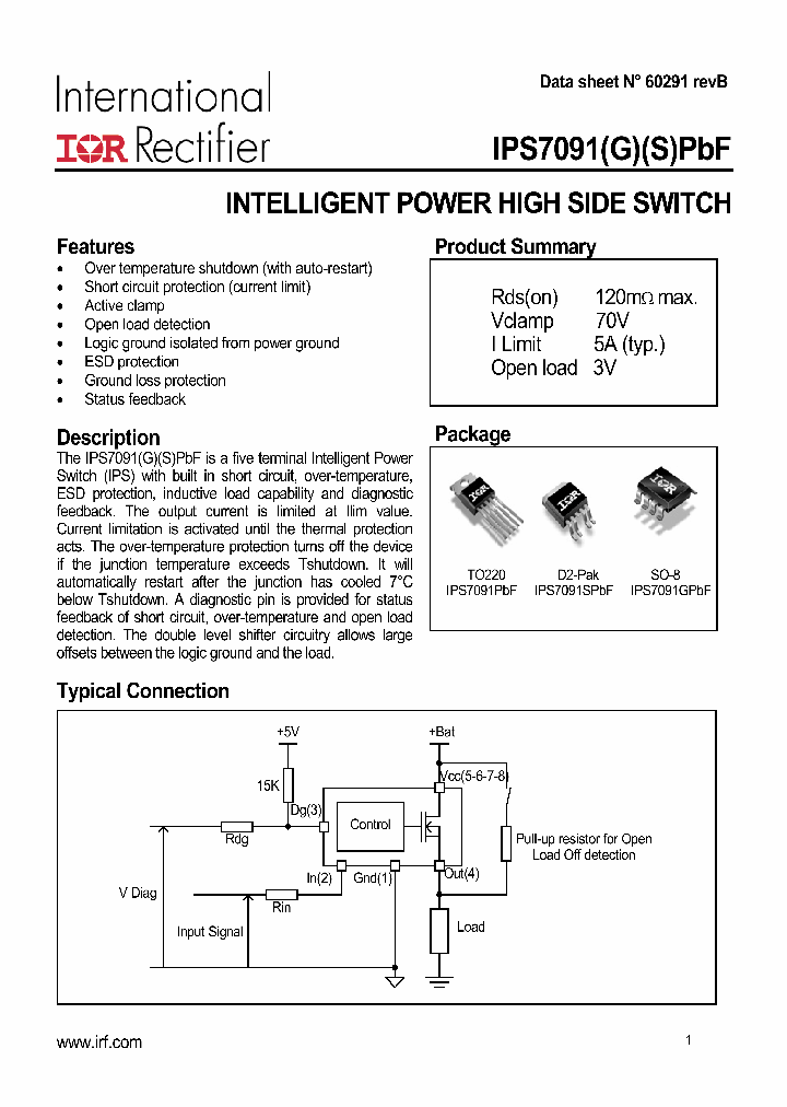 IPS7091_4106477.PDF Datasheet