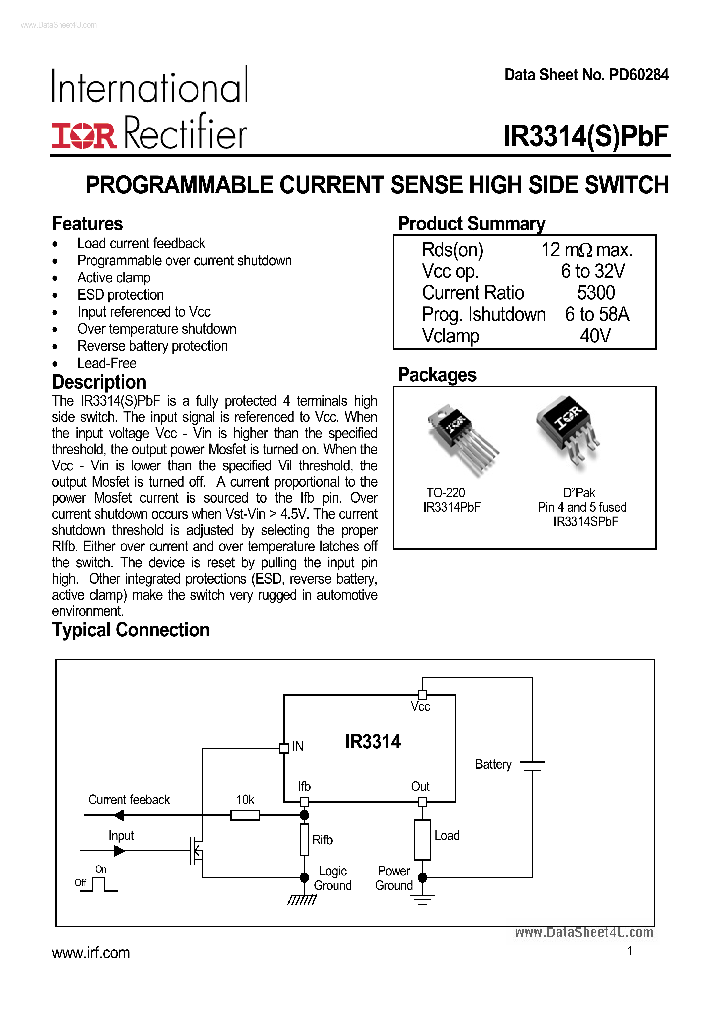 IR3314PBF_4154836.PDF Datasheet