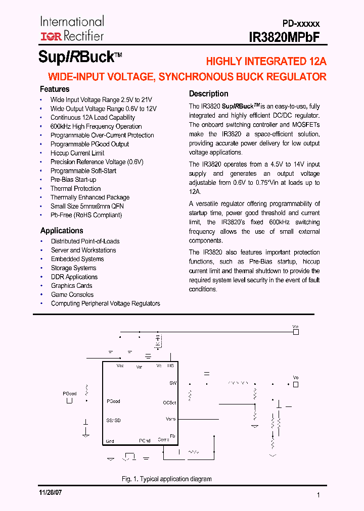 IR3820MPBF_4107149.PDF Datasheet