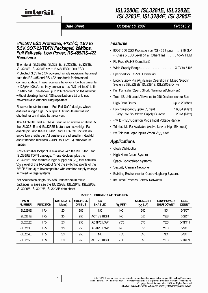 ISL3283E_4132376.PDF Datasheet