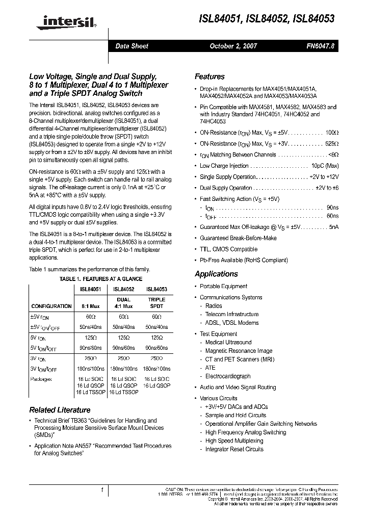 ISL840510710_4138728.PDF Datasheet