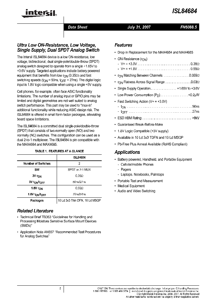 ISL8468407_4138725.PDF Datasheet