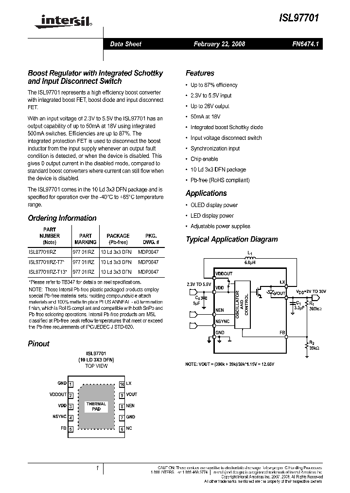ISL97701IRZ_4146103.PDF Datasheet