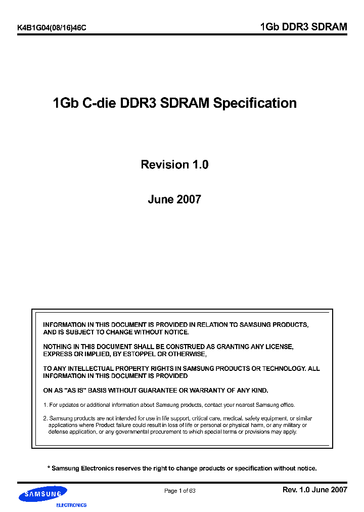 K4B1G1646C-ZCF7_4127886.PDF Datasheet