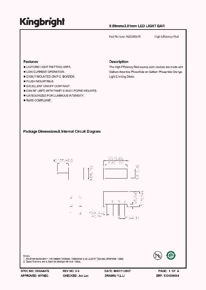 KB2300EW_4116281.PDF Datasheet