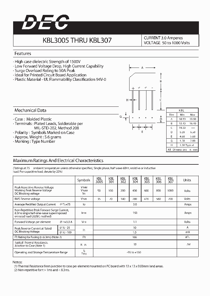 KBL3005_4128979.PDF Datasheet