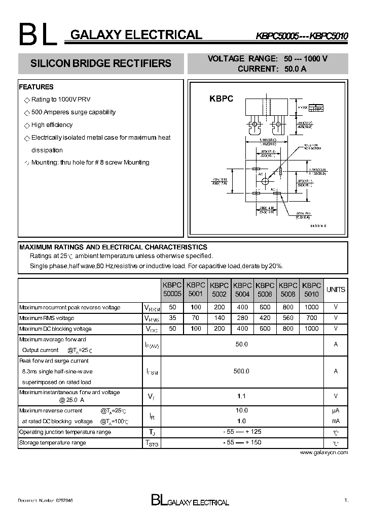 KBPC50005_4147056.PDF Datasheet