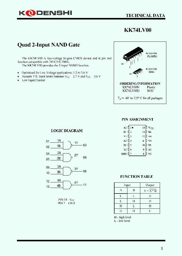 KK74LV00_4163684.PDF Datasheet