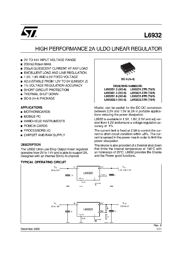 L6932D15_4152232.PDF Datasheet