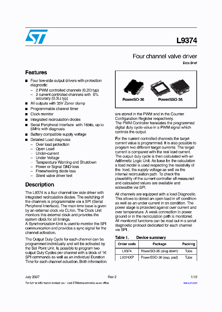L9374XP_4132913.PDF Datasheet